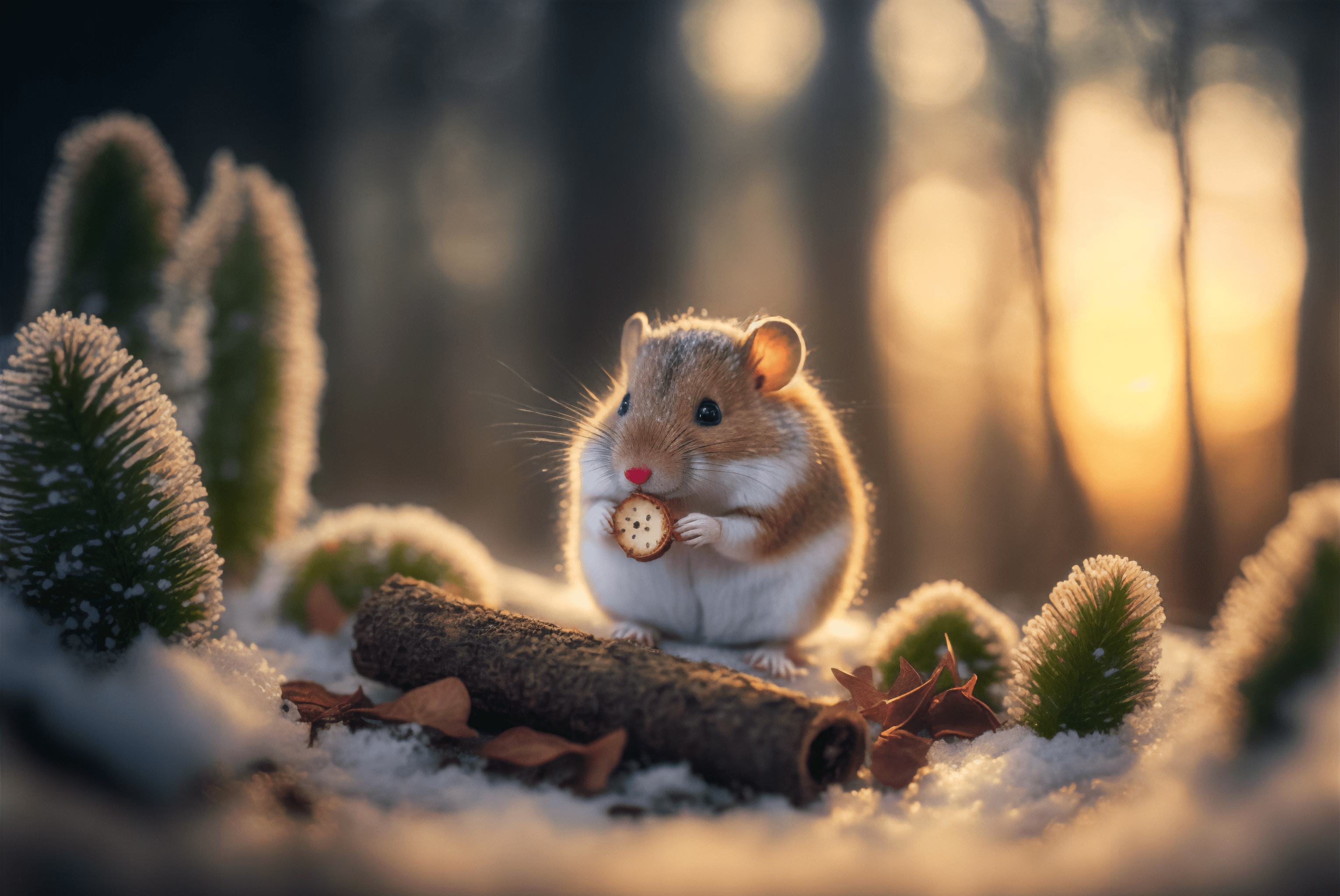 Background Hamster Wallpaper