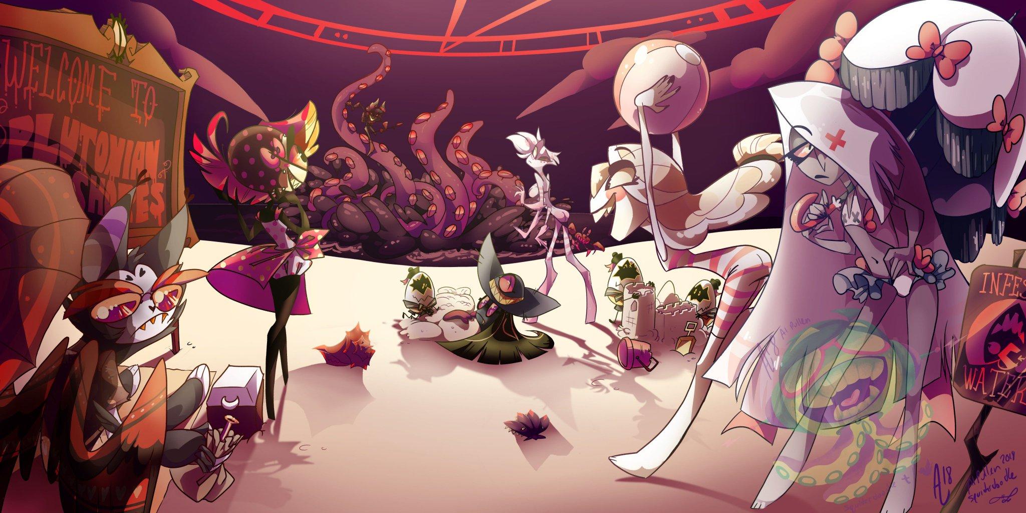 Hazbin Hotel Desktop Wallpaper