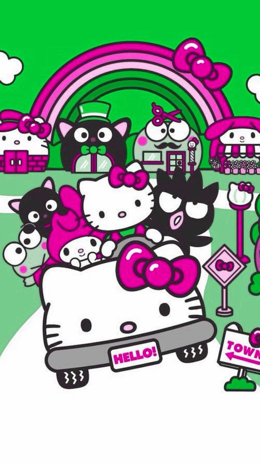 Hello Kitty And Friends Wallpaper