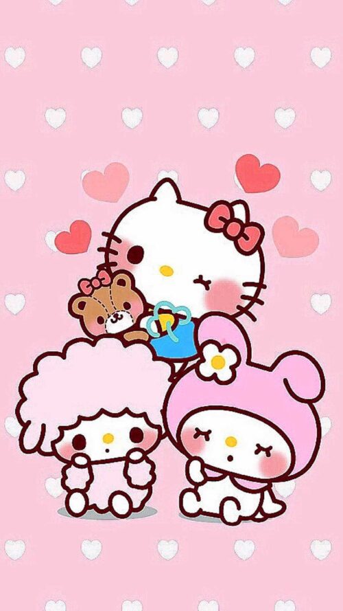 Hello Kitty And Friends Wallpaper