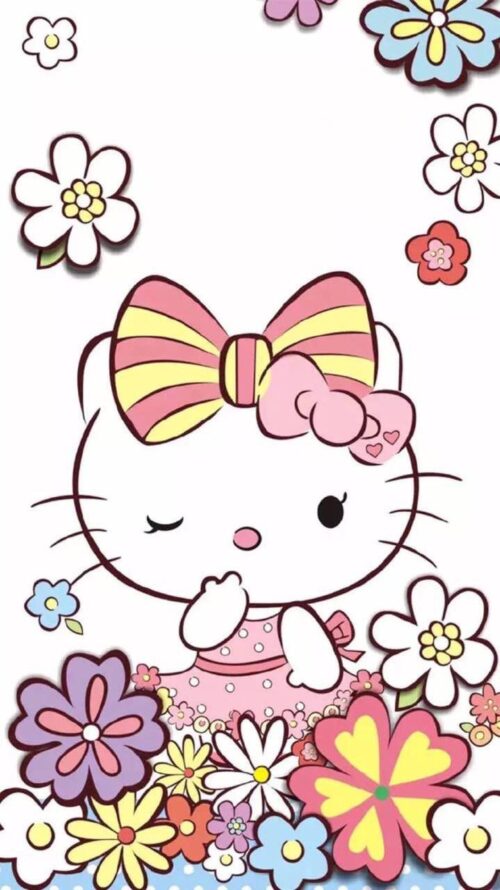 Background Hello Kitty Wallpaper