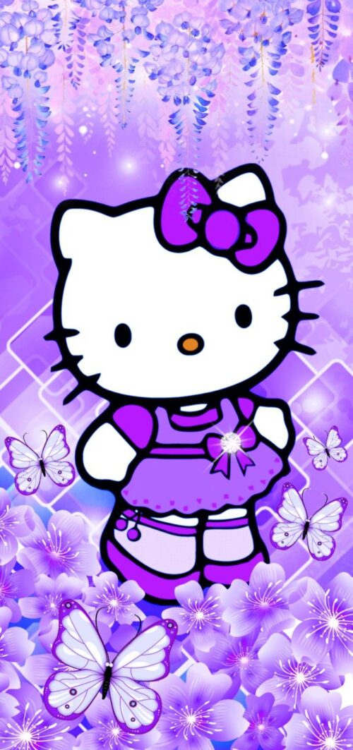 Background Hello Kitty Wallpaper