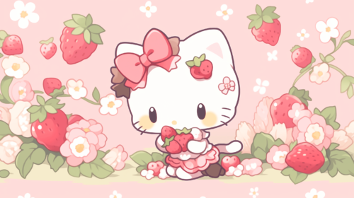 Hello Kitty Desktop Wallpaper