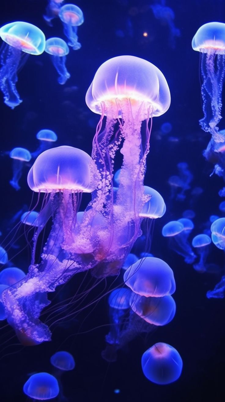 Background Jellyfish Wallpaper