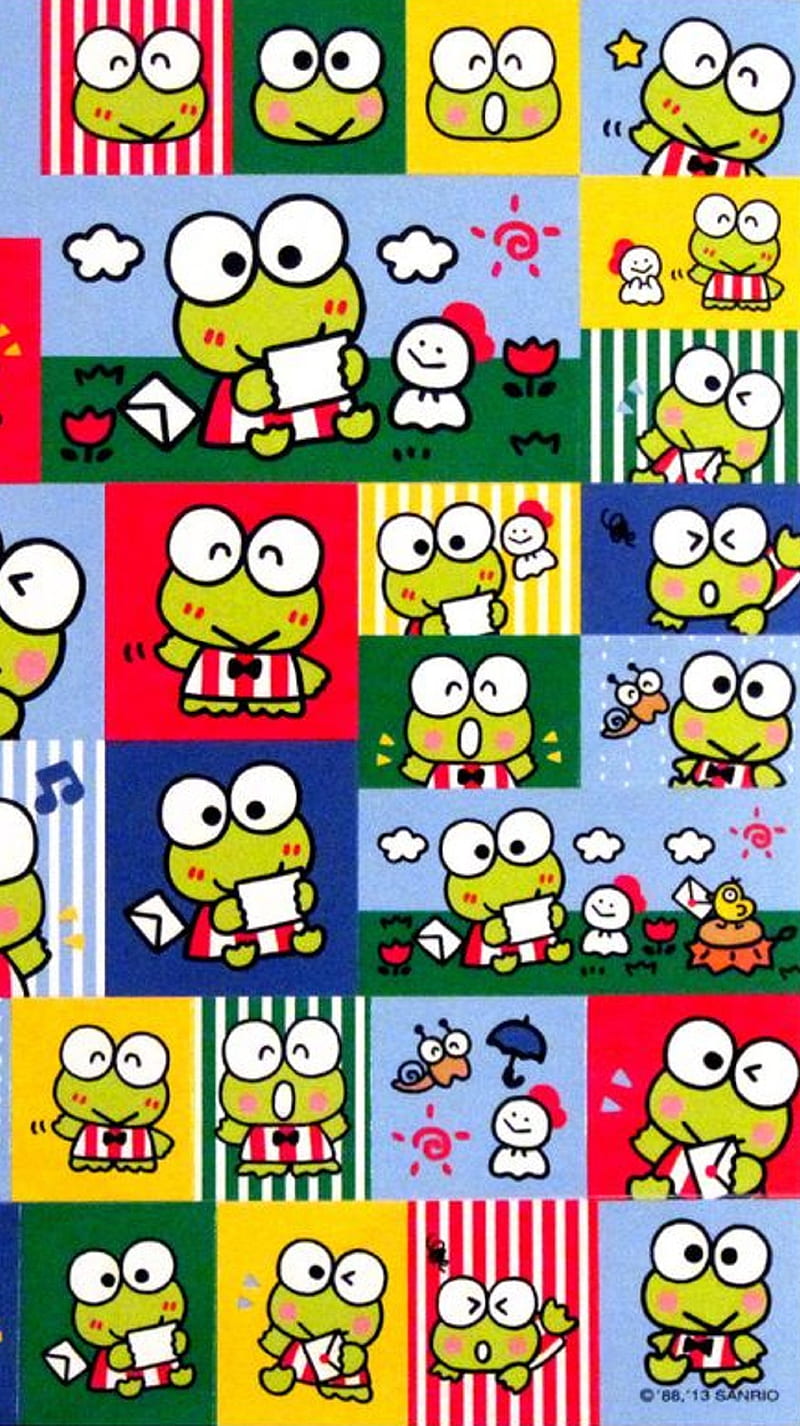 Background Keroppi Wallpaper