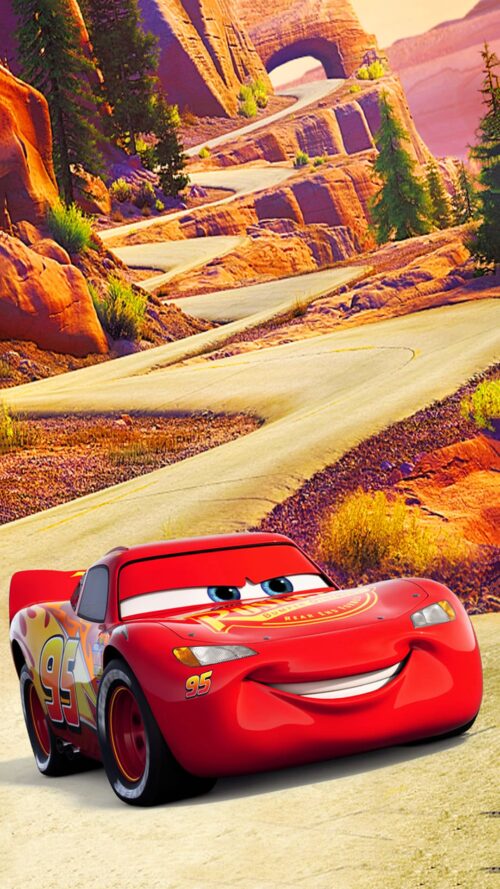 Background Lightning Mcqueen Wallpaper