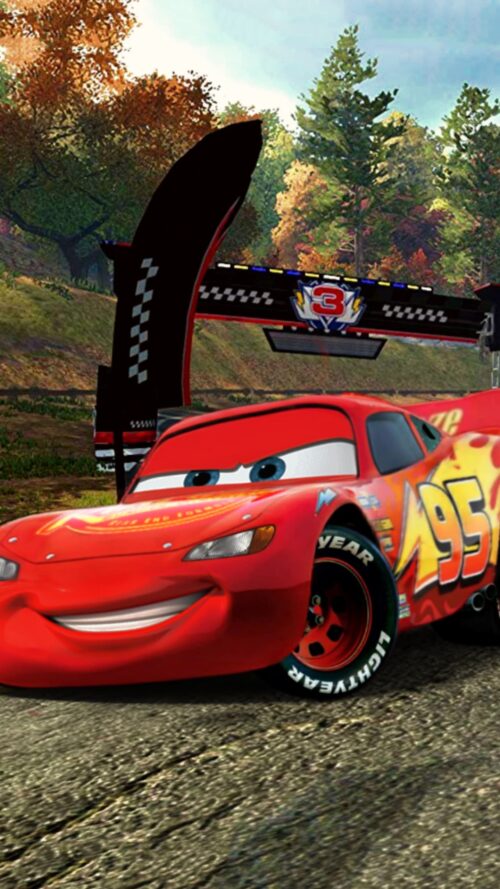 Background Lightning Mcqueen Wallpaper