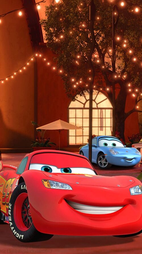 Background Lightning Mcqueen Wallpaper