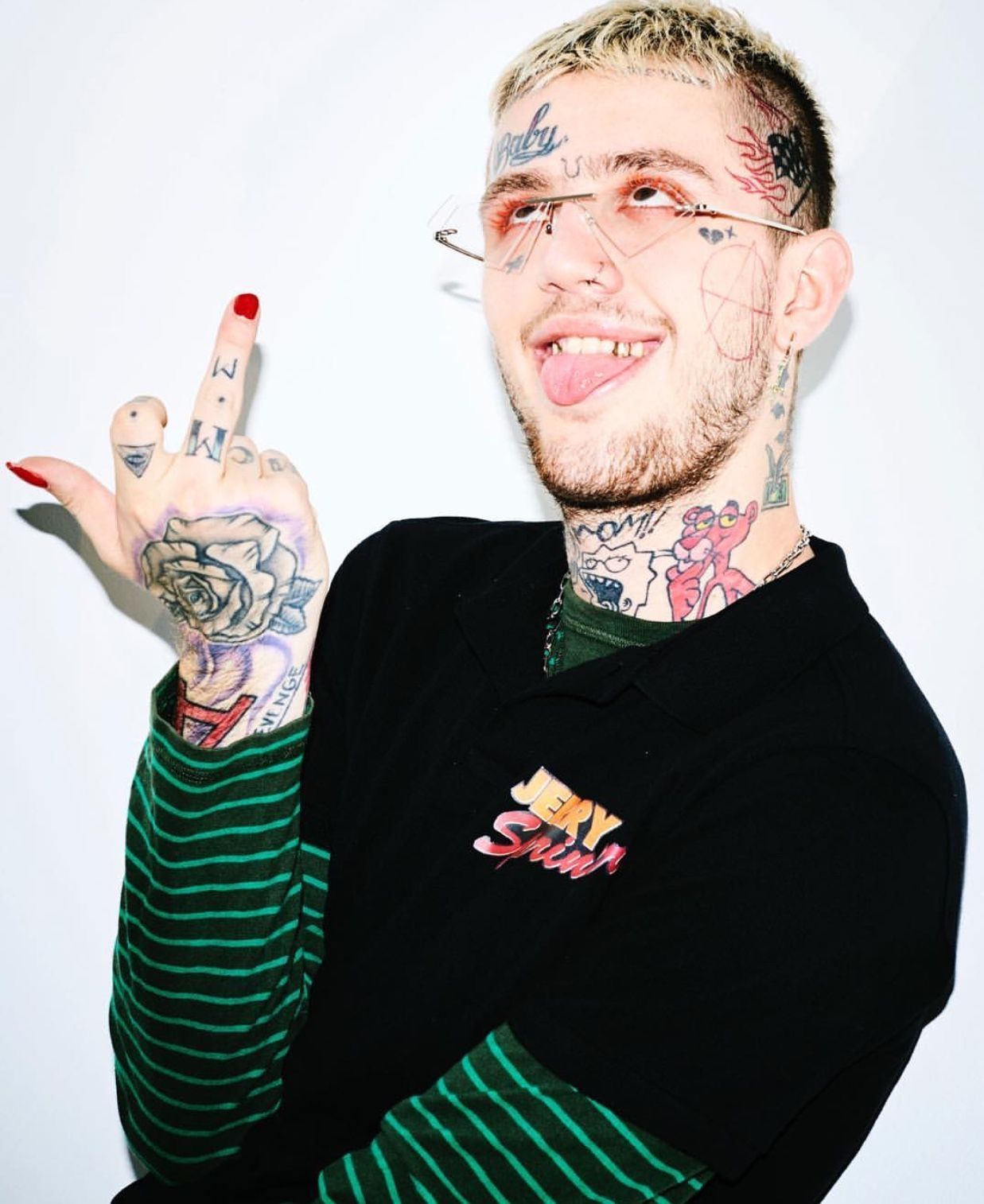 Background Lil Peep Wallpaper