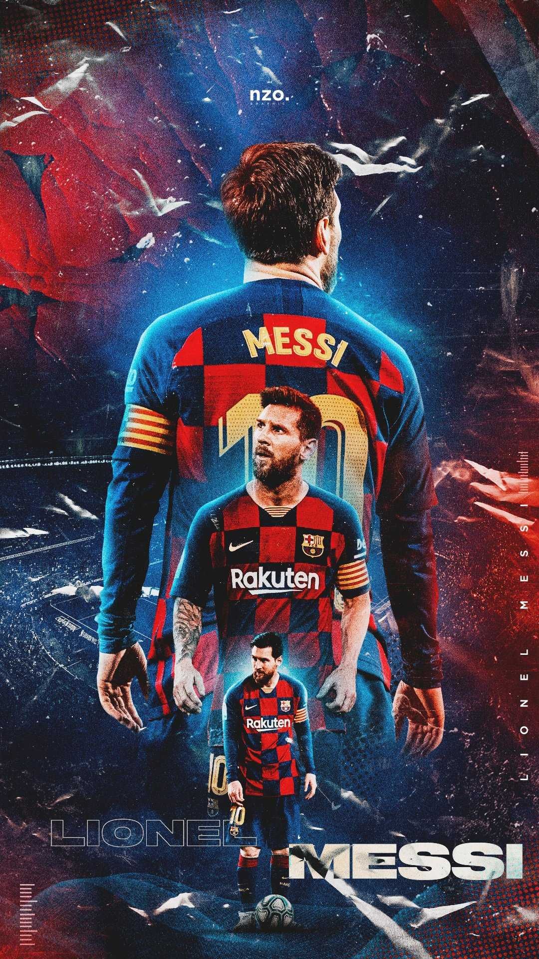 Background Messi Wallpaper