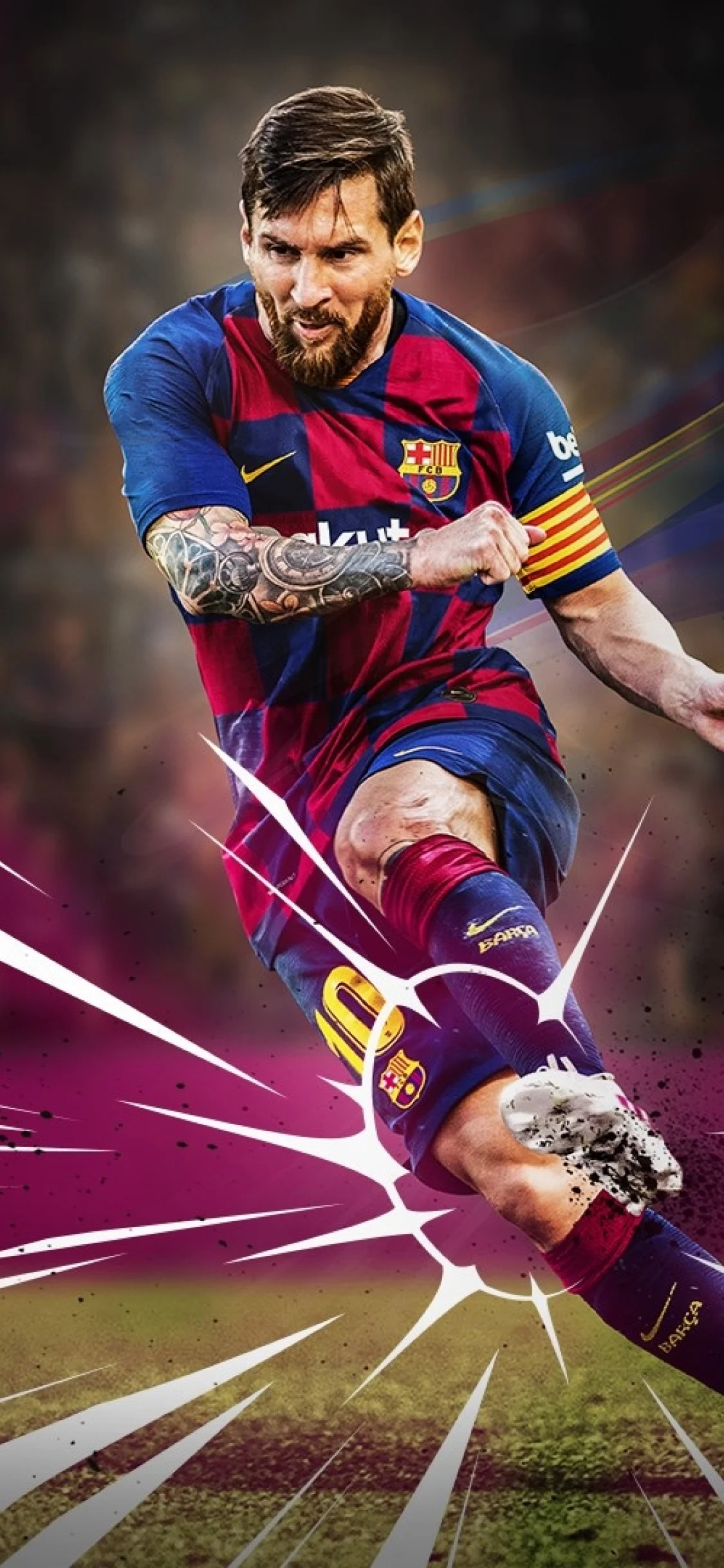 Background Messi Wallpaper