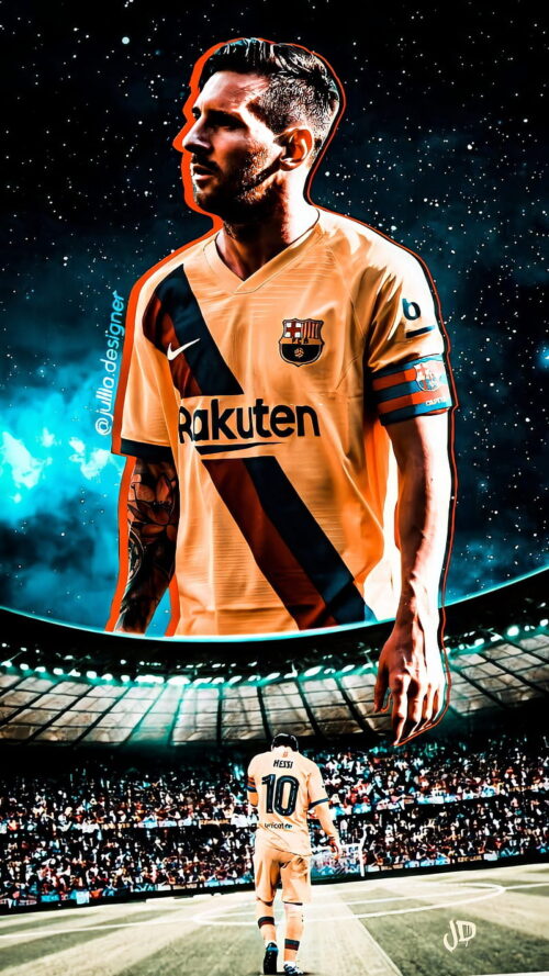 Background Messi Wallpaper