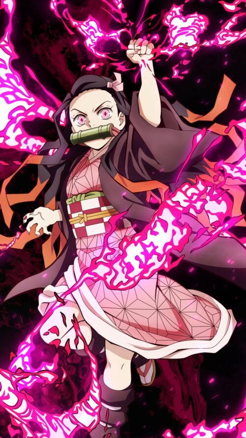 Background Nezuko Wallpaper