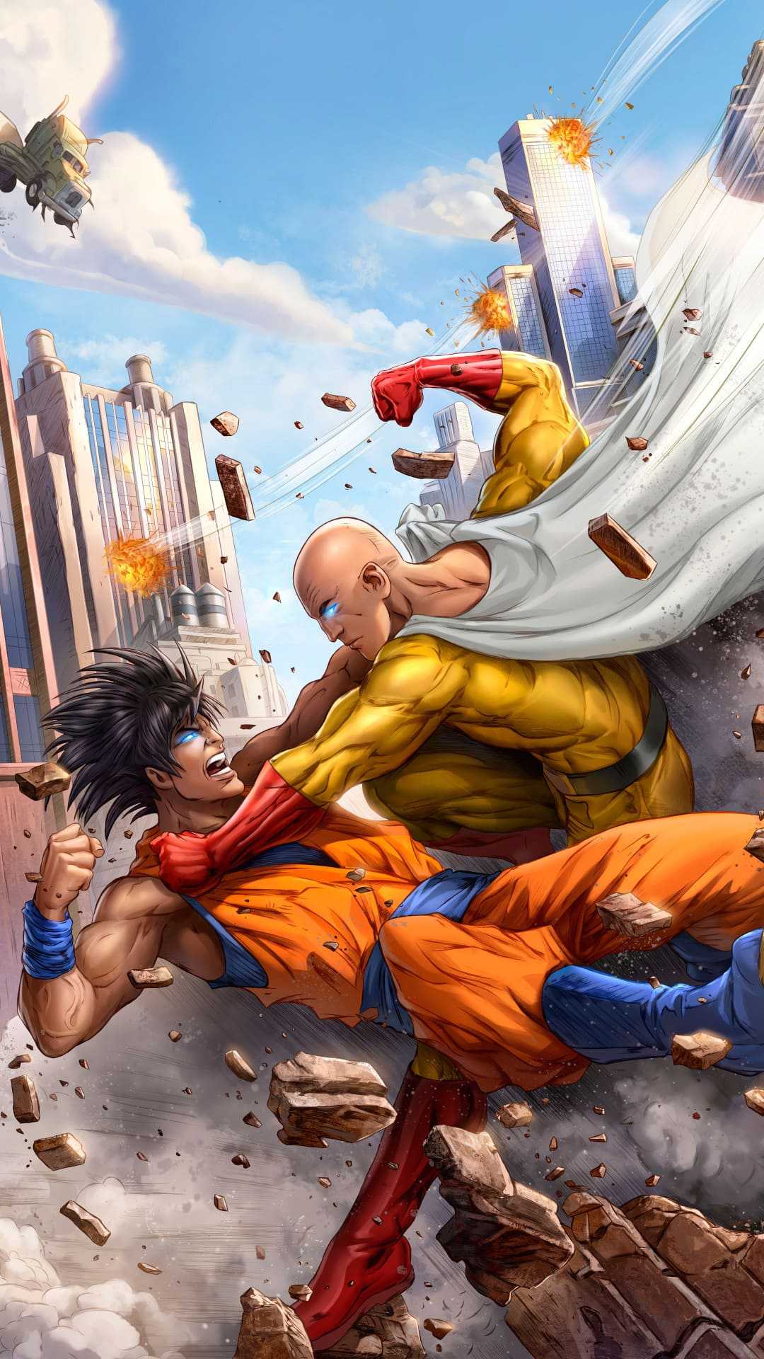 Background One Punch Man Wallpaper