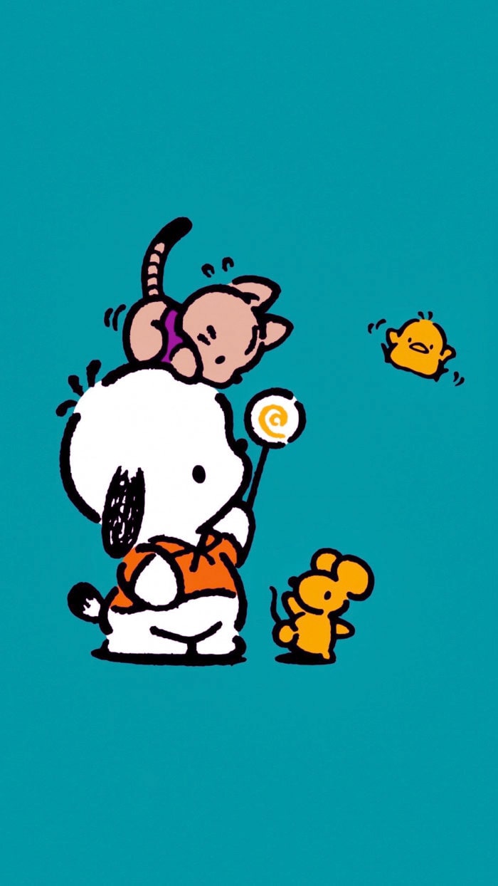 Background Pochacco Wallpaper