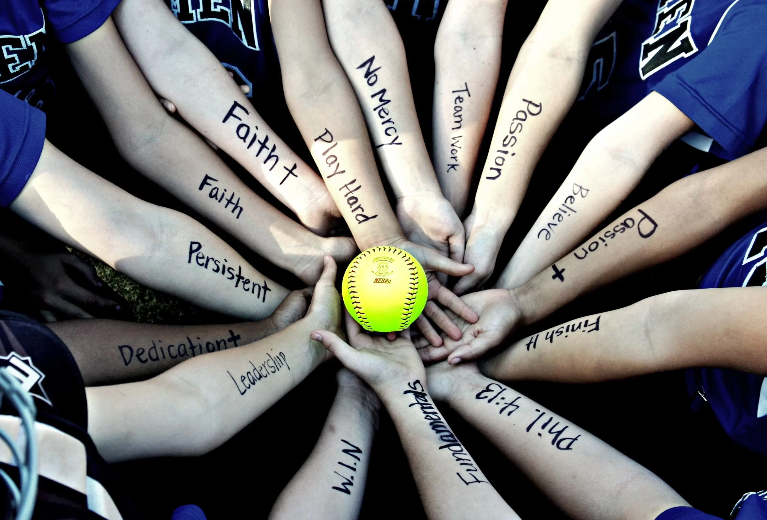 Softball Desktop Wallpaper