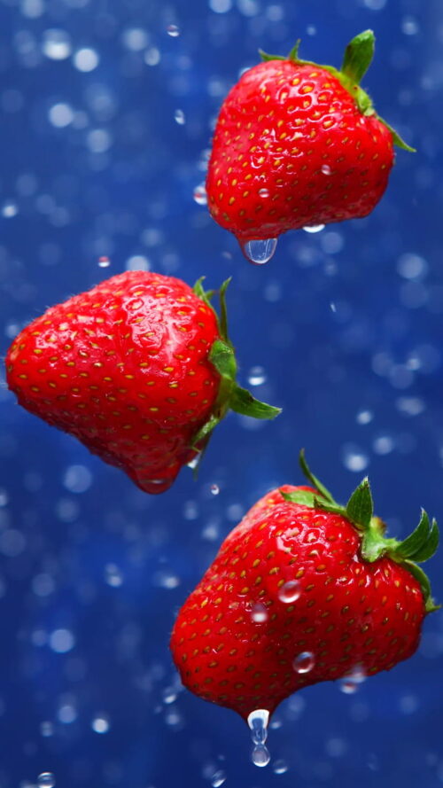 Background Strawberry Wallpaper