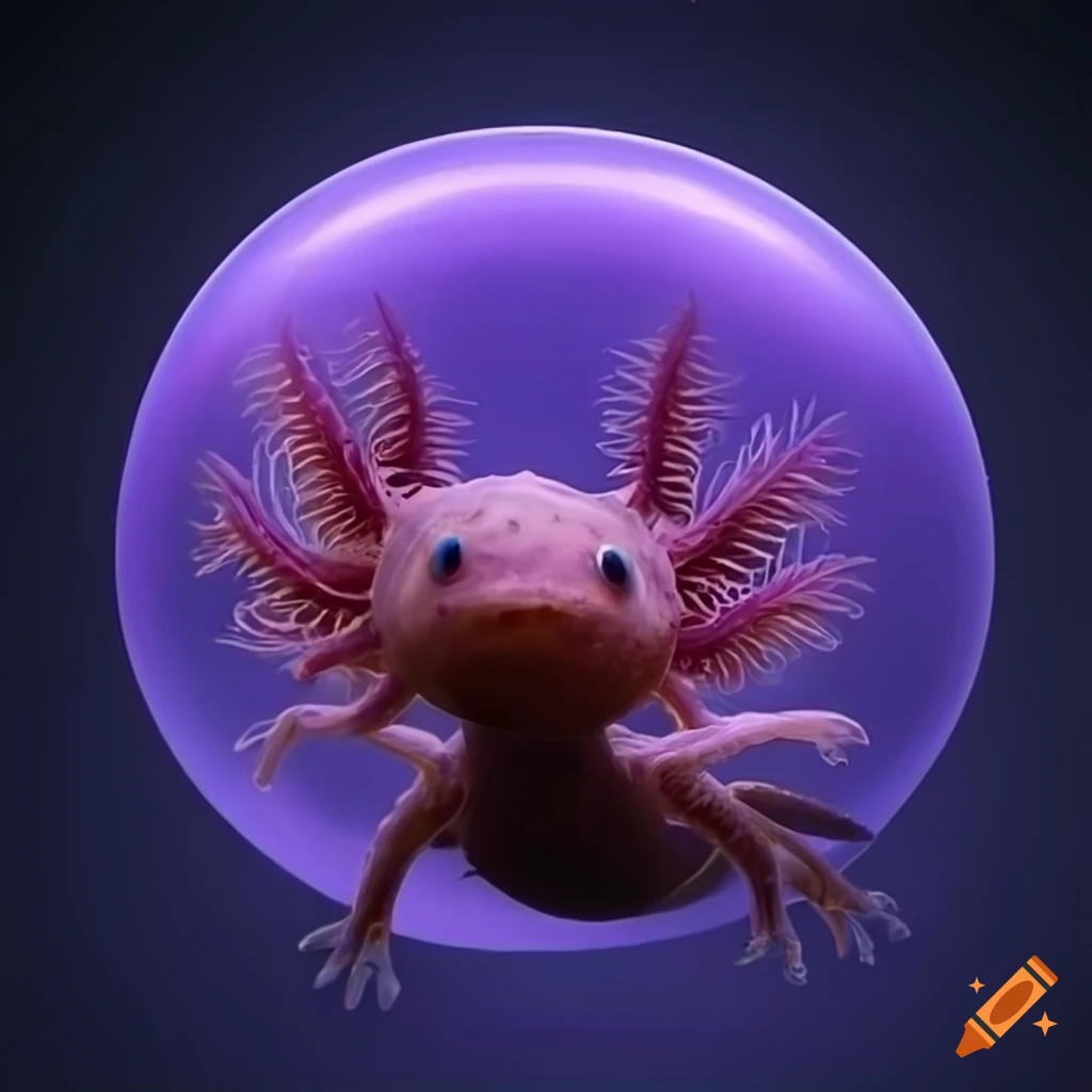 Background Axolotl Wallpaper