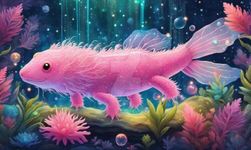 Axolotl Desktop Wallpaper