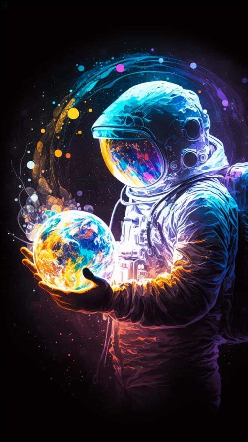 Background Astronaut Wallpaper