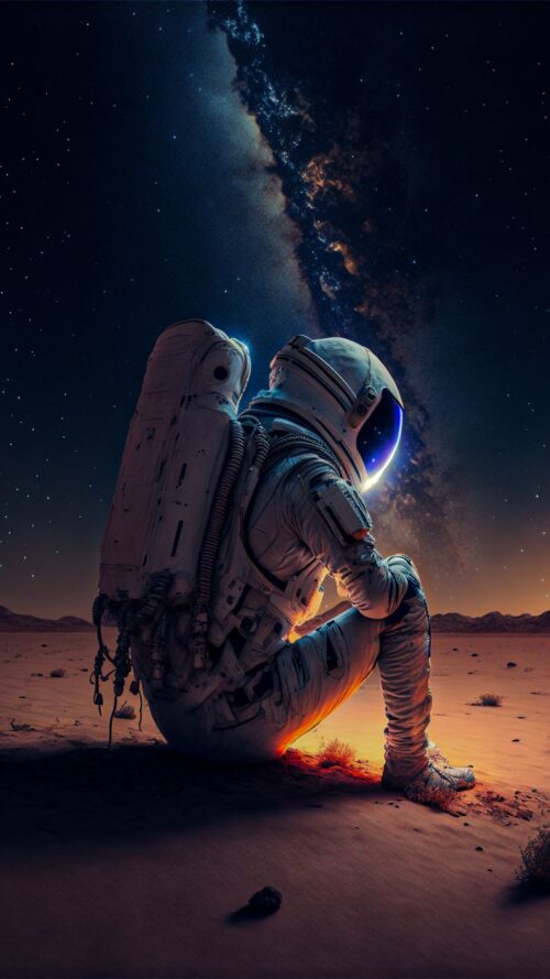 Background Astronaut Wallpaper