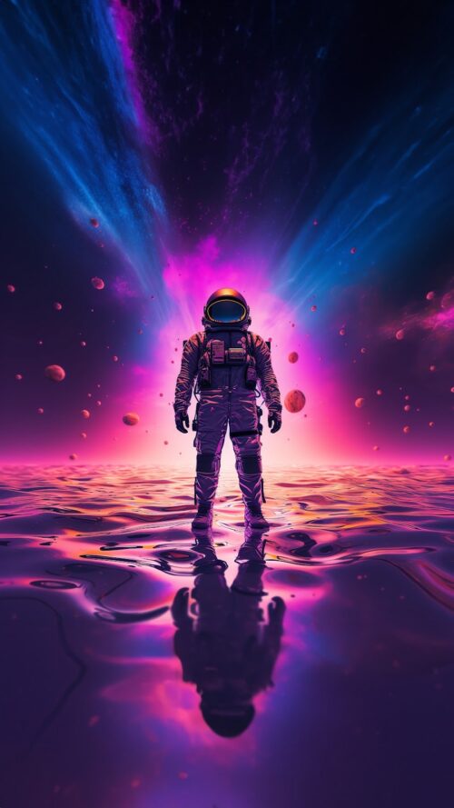 Background Astronaut Wallpaper