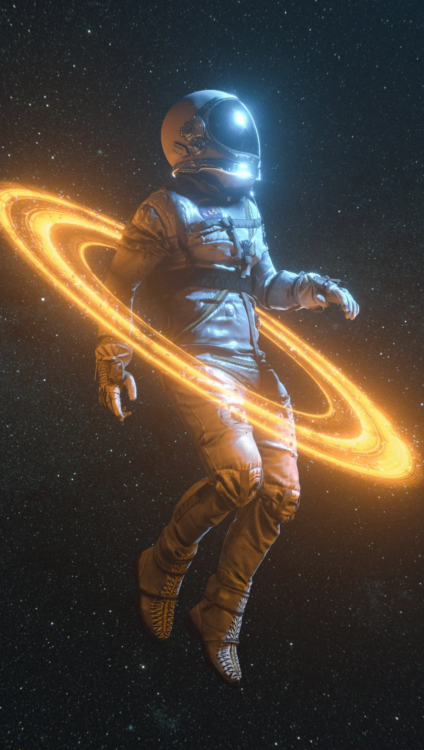 Background Astronaut Wallpaper