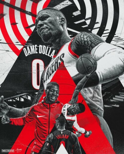 Background Damian Lillard Wallpaper