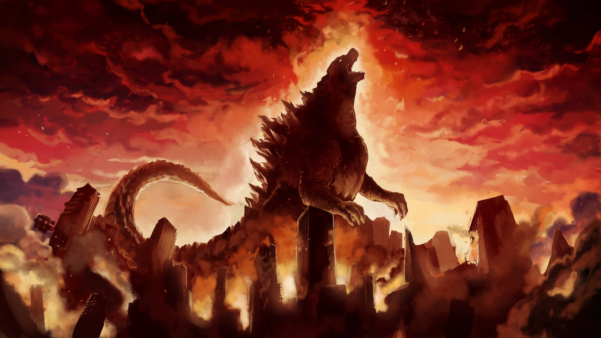 Godzilla Desktop Wallpaper