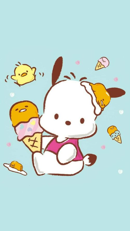 Background Pochacco Wallpaper