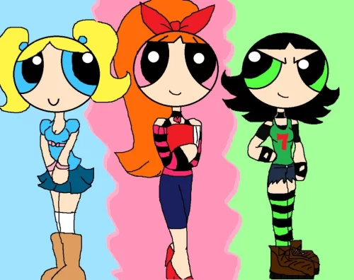 Background Powerpuff Girls Wallpaper