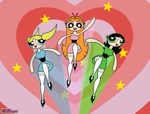 Background Powerpuff Girls Wallpaper