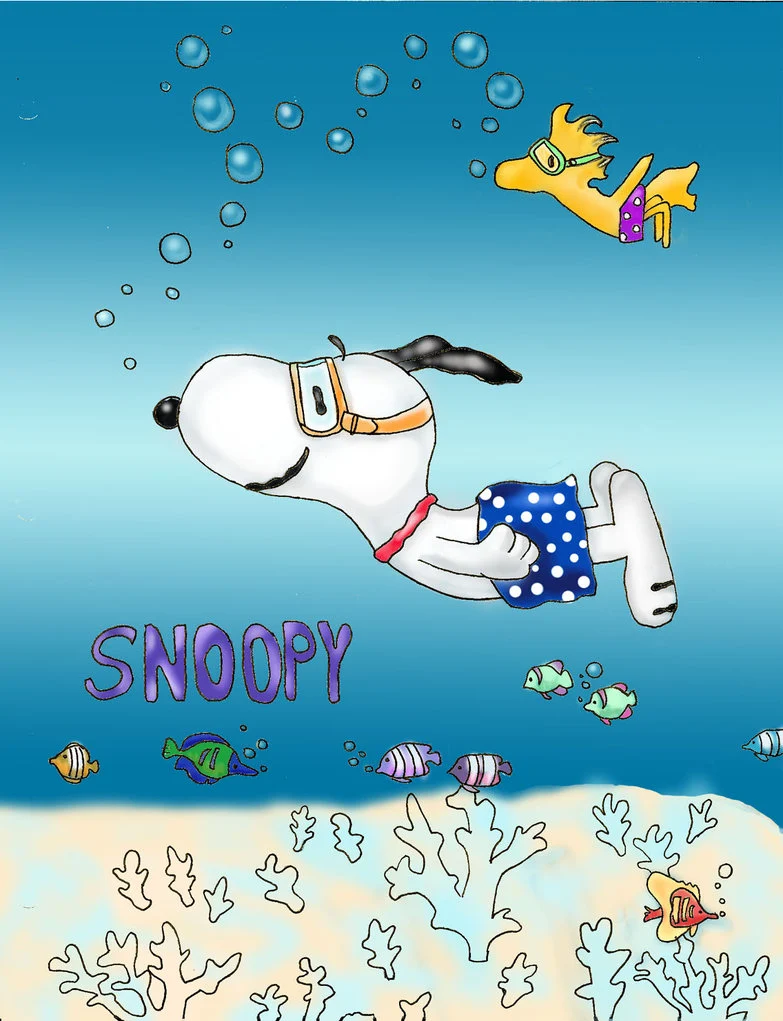 Background Snoopy Wallpaper