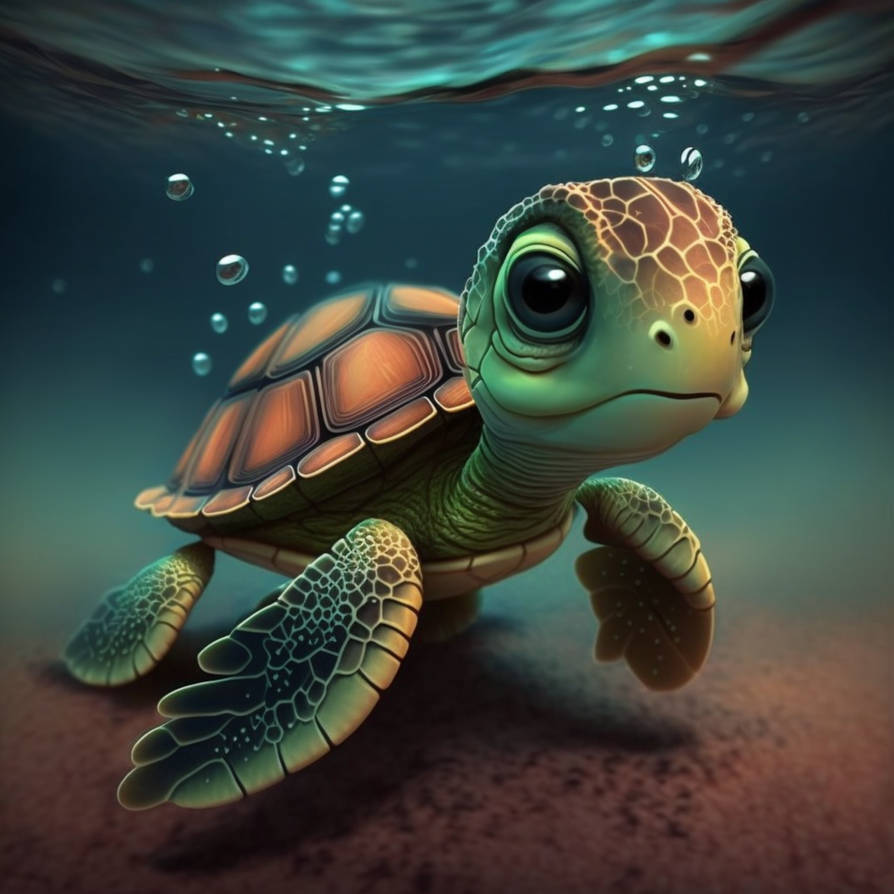 Background Turtle Wallpaper