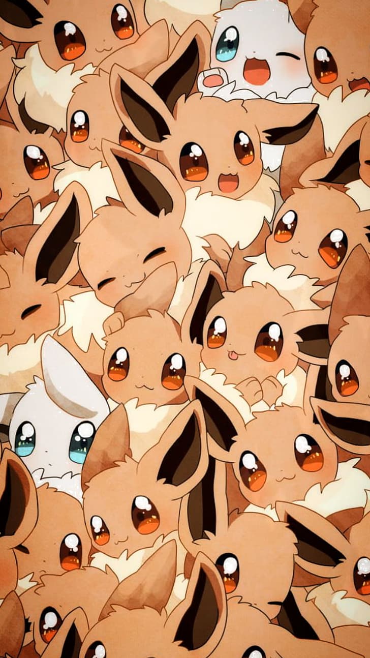 Background Eevee Wallpaper