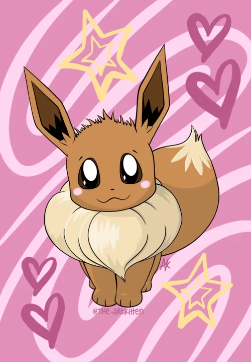 Background Eevee Wallpaper