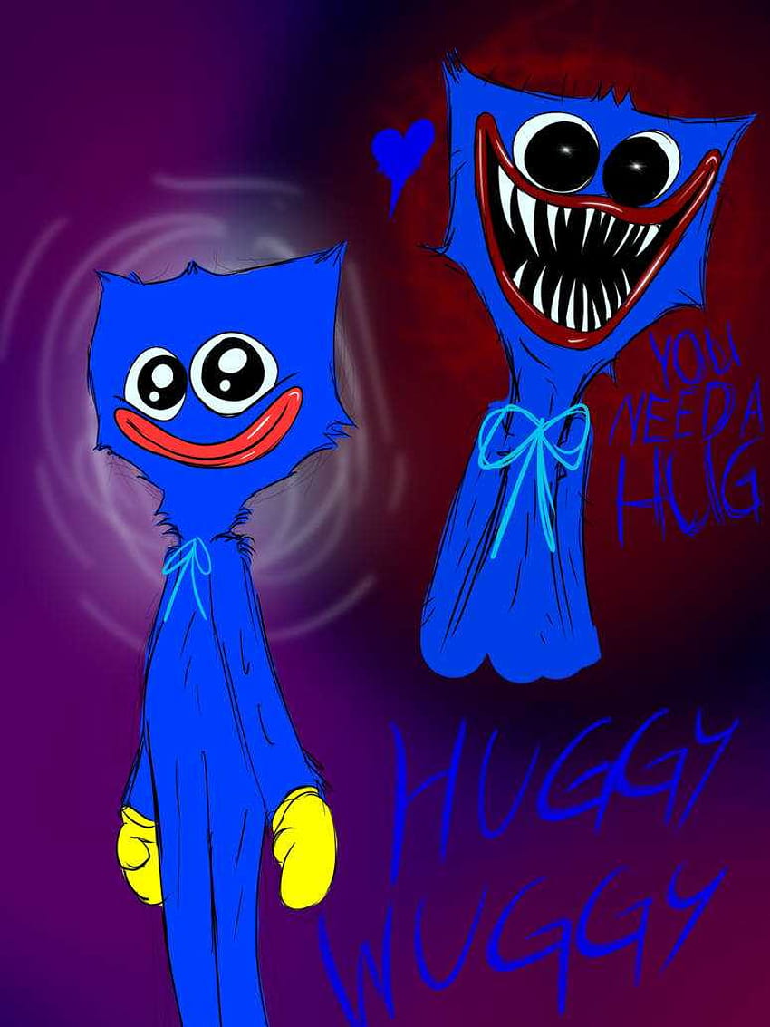 Background Huggy Wuggy Wallpaper