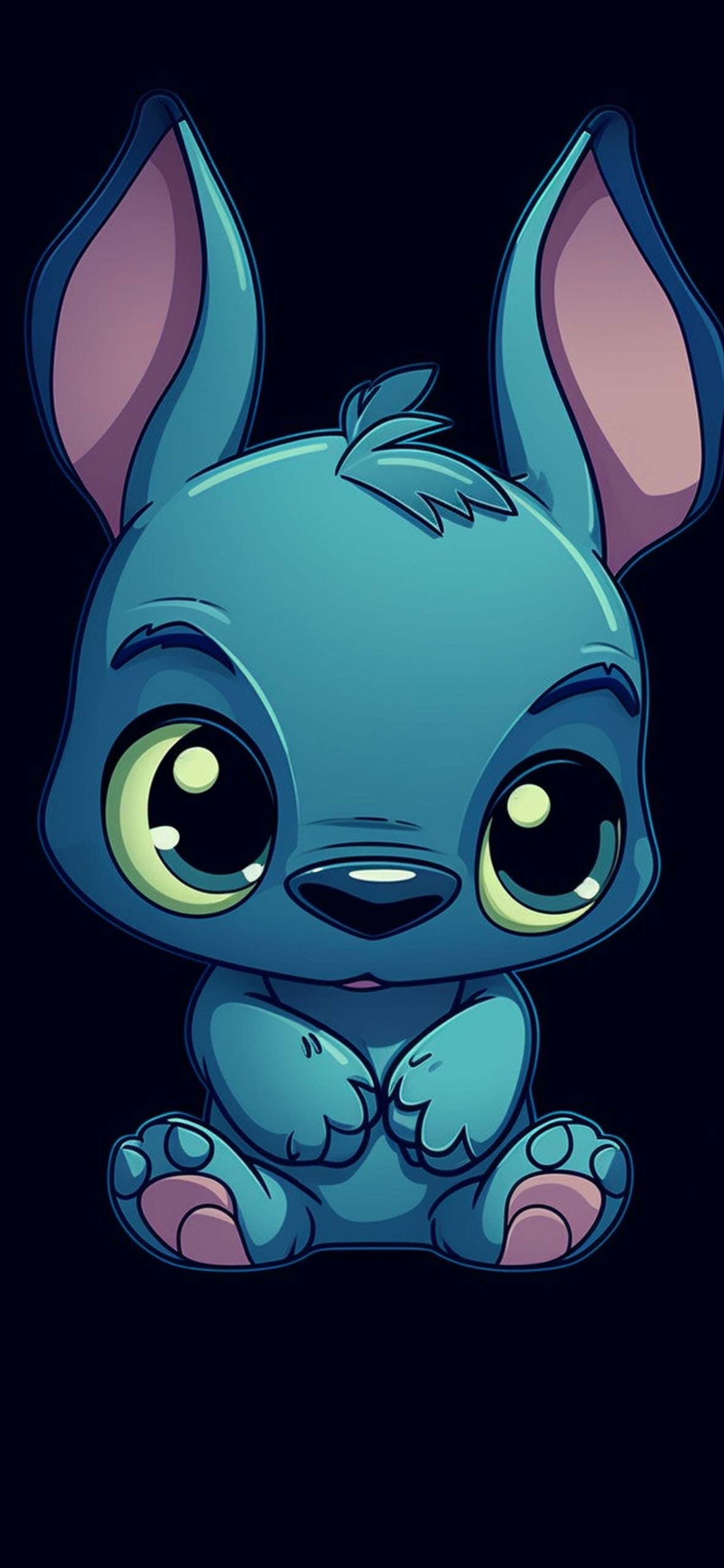 Stitch And Angel Wallpaper