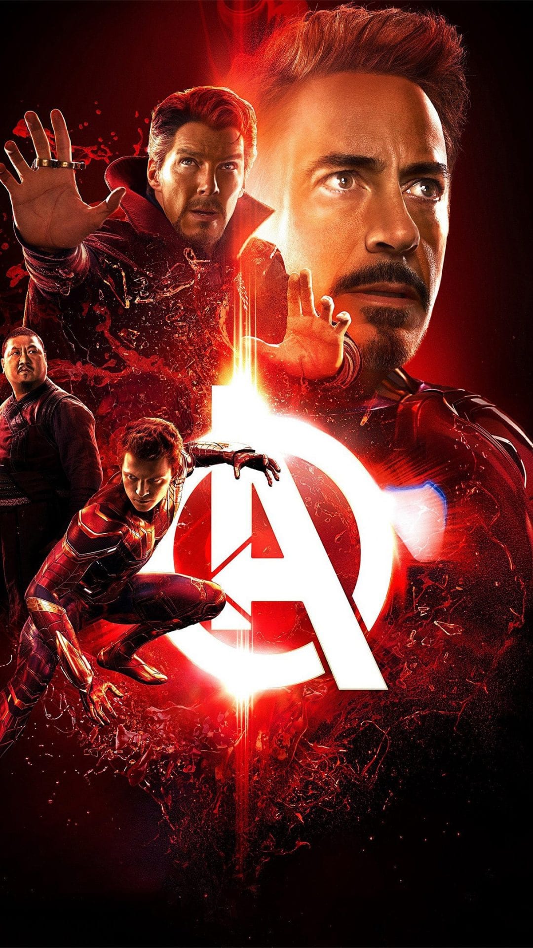 Background Avengers Wallpaper