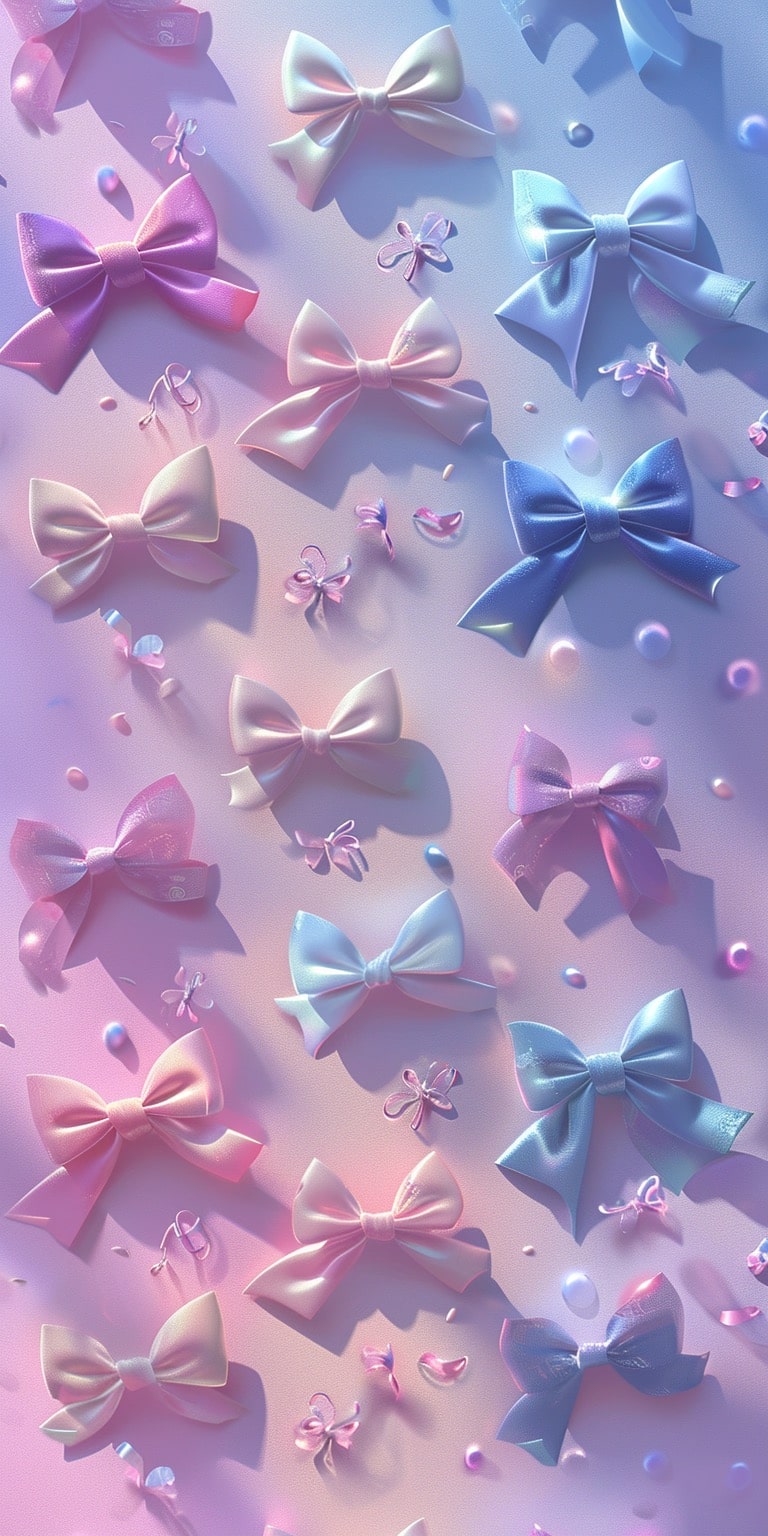 Background Bow Wallpaper