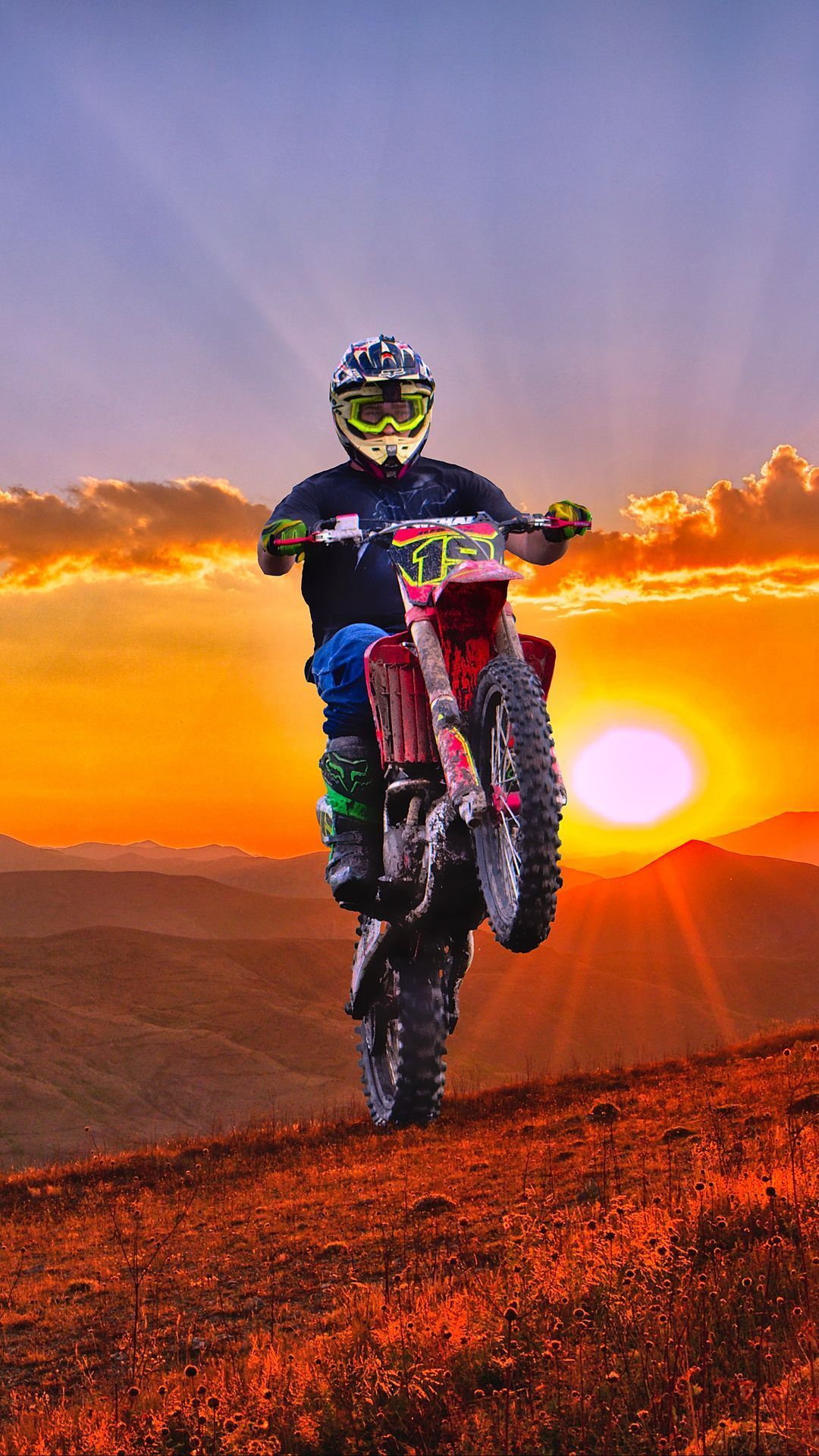 Background Dirt Bike Wallpaper