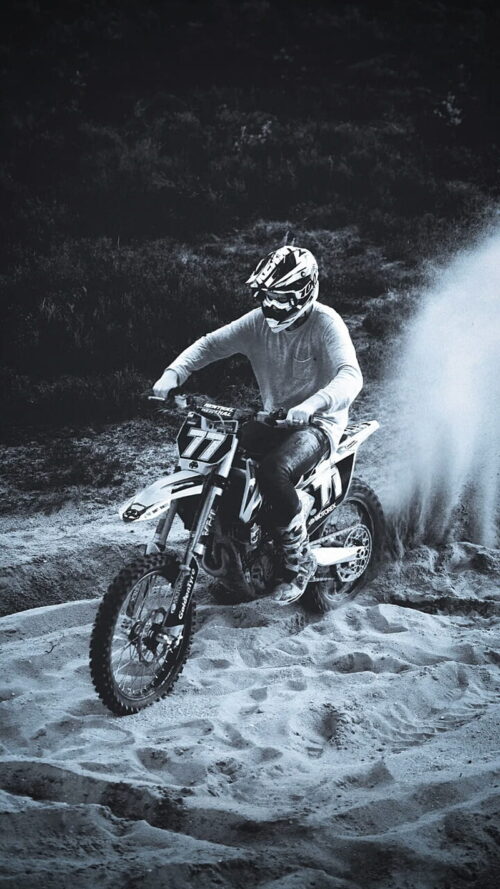 Background Dirt Bike Wallpaper