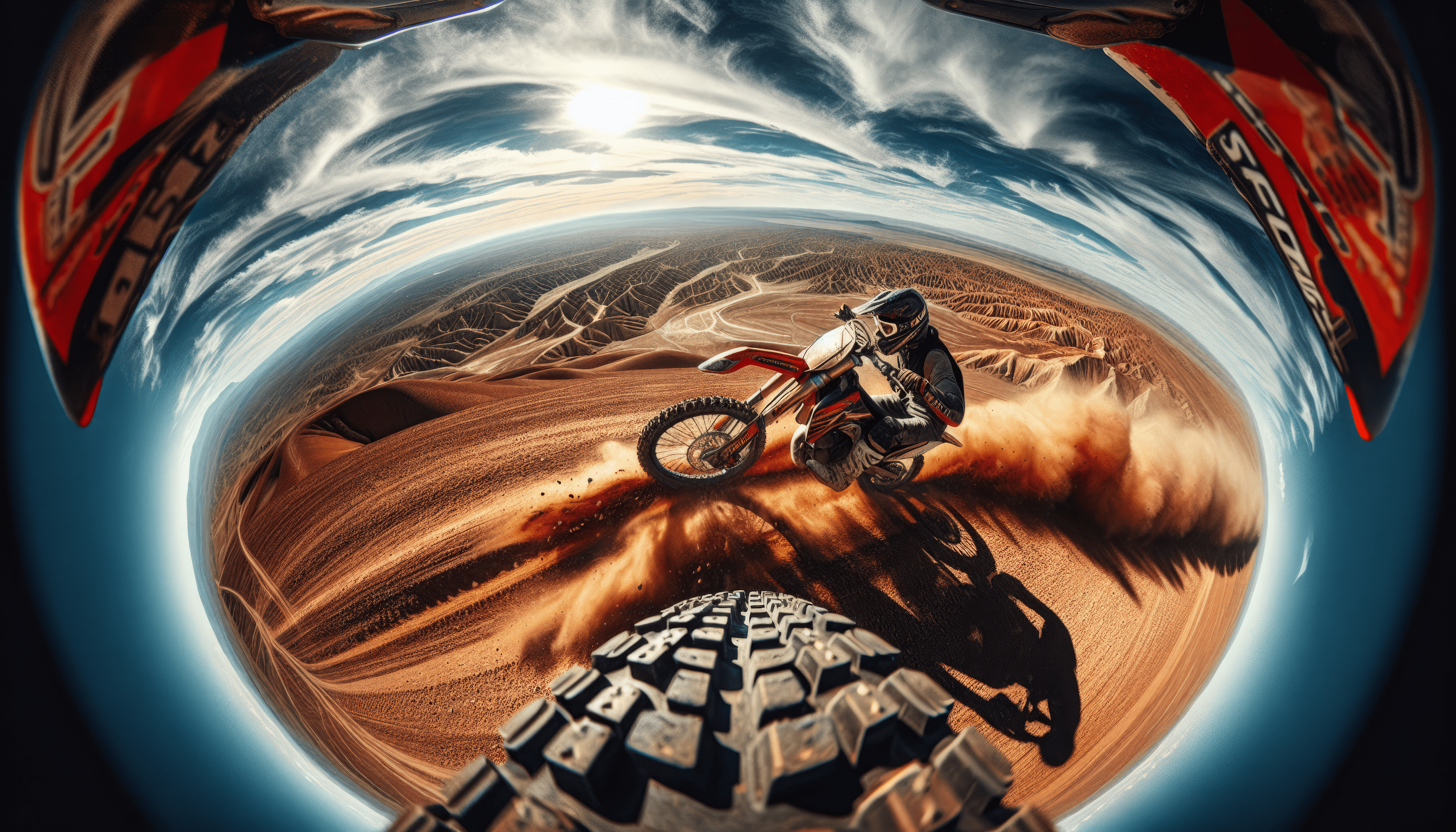 Dirt Bike Desktop Wallpaper