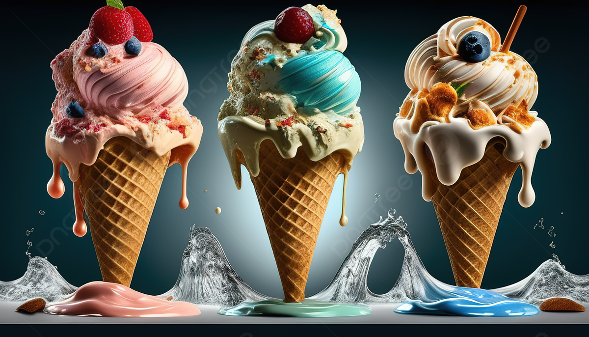 Ice Cream Desktop Wallpaper