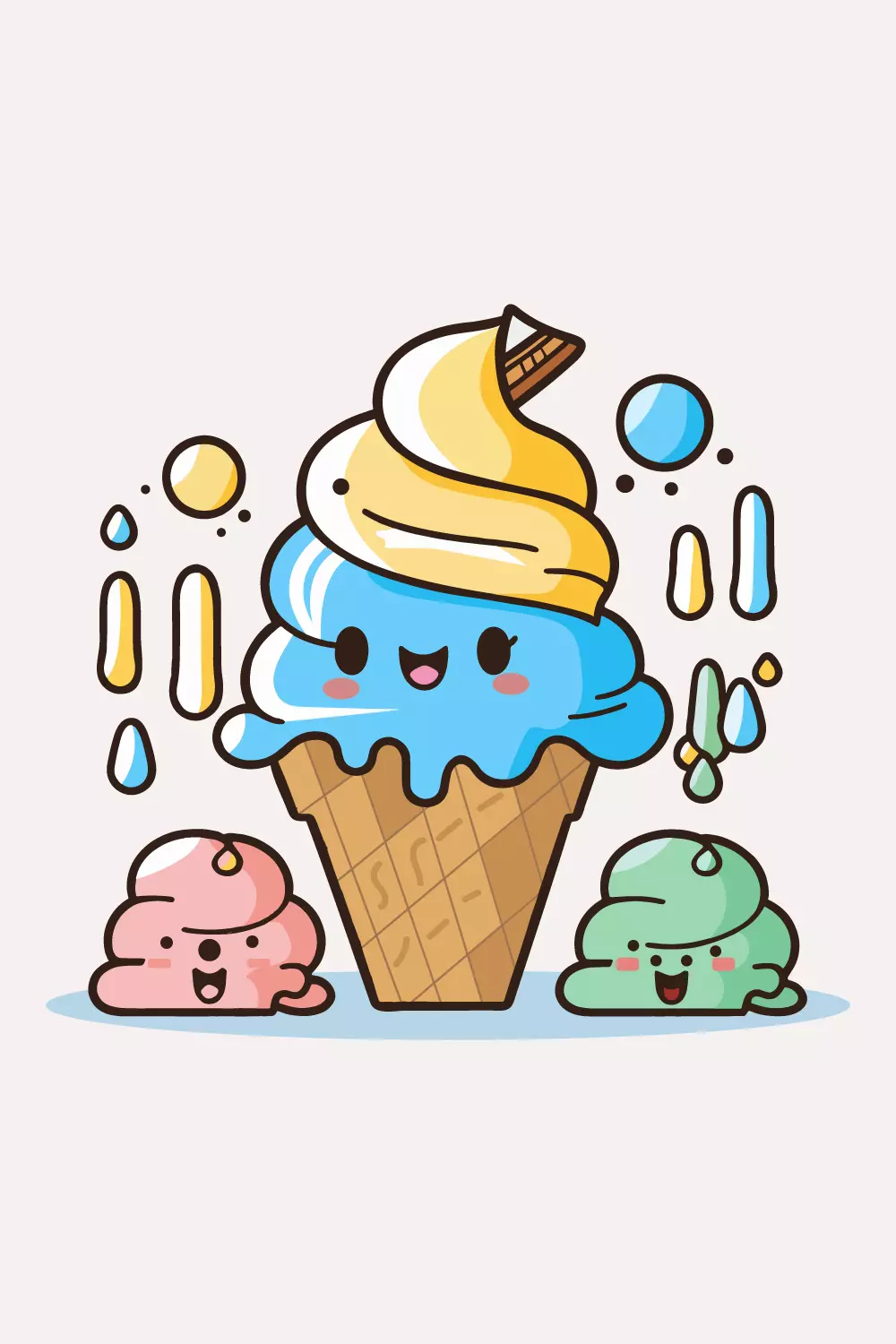Background Ice Cream Wallpaper