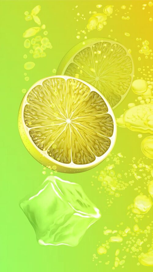 Background Lemon Wallpaper