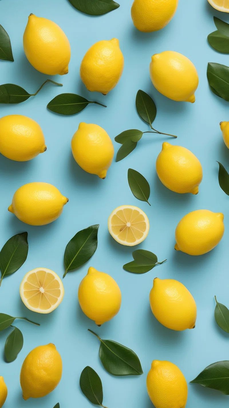 Background Lemon Wallpaper