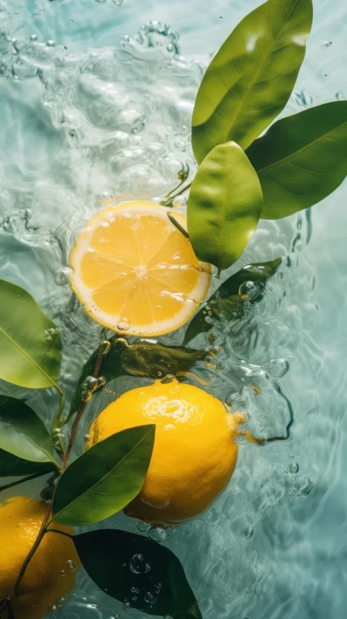 Background Lemon Wallpaper