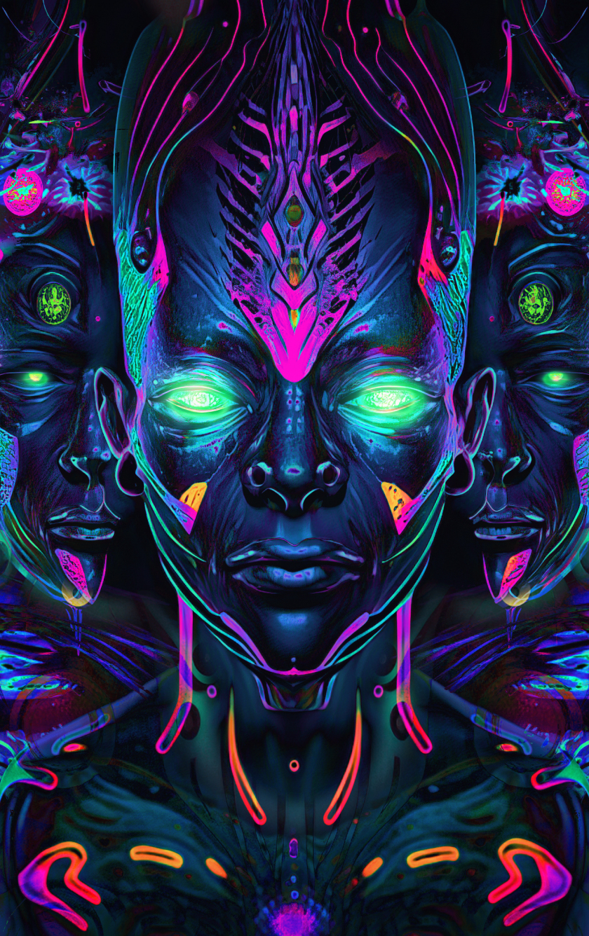 Background Psychedelic Wallpaper