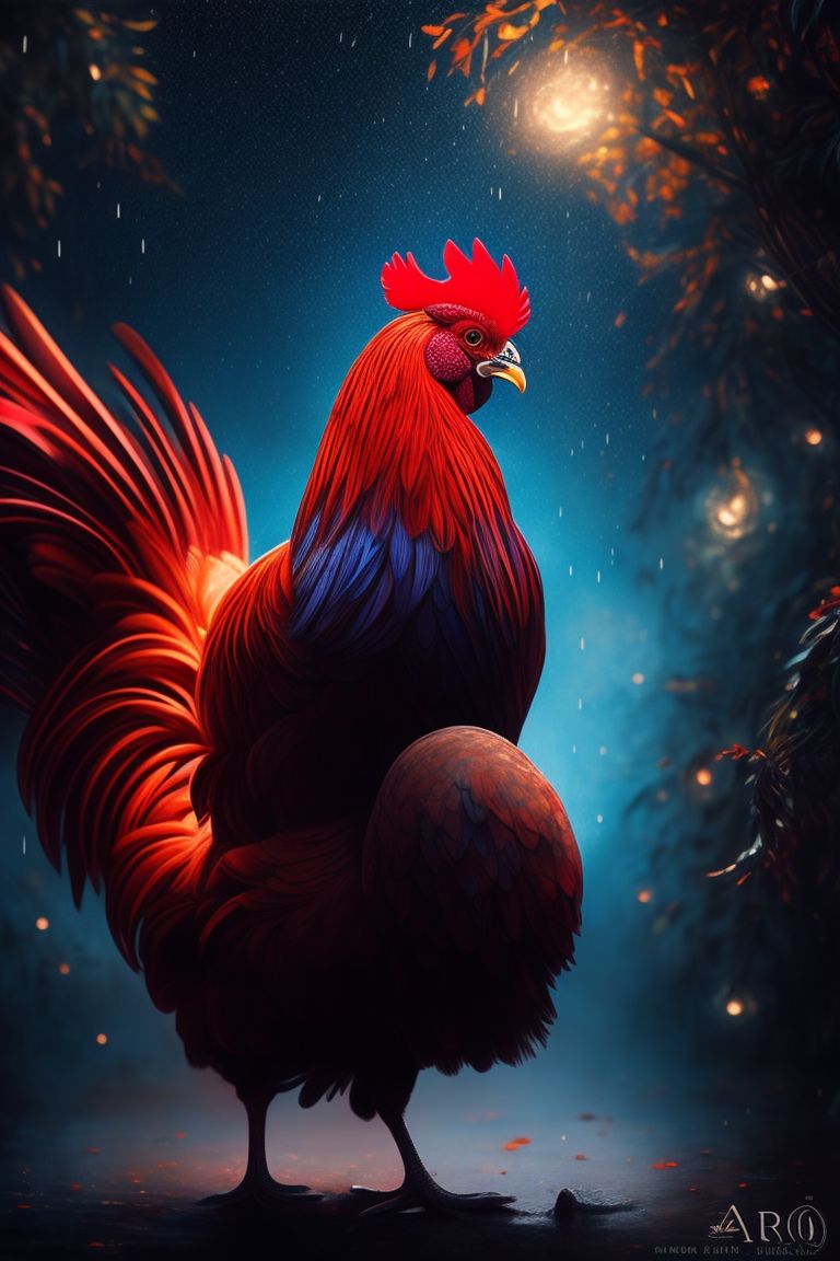 Background Rooster Wallpaper